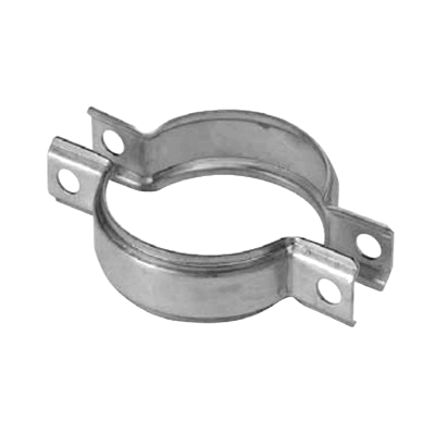 Pipe clamp - pressed - sim. to DIN 3567, quality 1.4301
