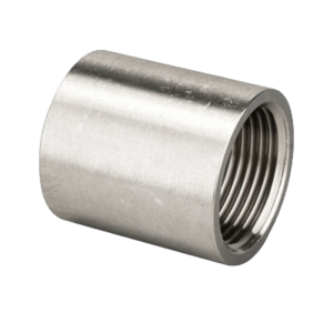 Socket, made of seamless pipe, # 333, DIN EN 10241:2000  (DIN 2986), cylindrical inner thread (Rp) acc.DIN  EN 10226-1:2004 (DIN 2999)