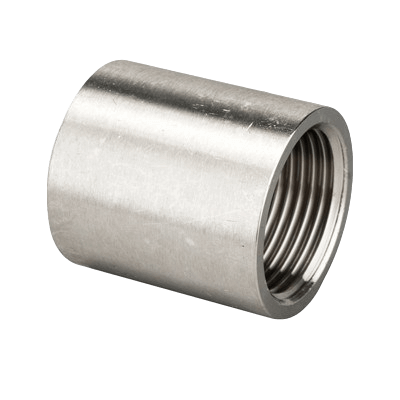 Socket, made of seamless pipe, # 333, DIN EN 10241:2000  (DIN 2986), cylindrical inner thread (Rp) acc.DIN  EN 10226-1:2004 (DIN 2999)
