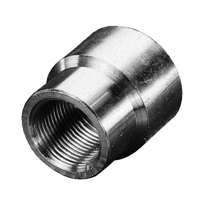 Reducing Socket, F/F, # 335, AISI 316, sim. to DIN EN 10241:2000  (DIN 2988) Rp    1/4" x   1/8"