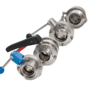 Butterfly Valve, manually operated, standard seal -  silicone
