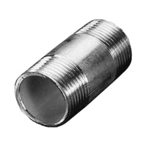 Rohrdoppelnippel, # 310, ähnl. EN 10241:2000  (DIN 2982), aus geschweißtem Rohr gefertigt, Längenangaben in mm, weitere Sonderlängen - auf Anfrage