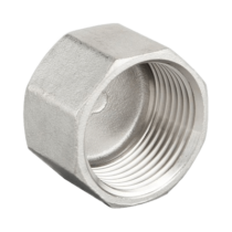 Hexagon Cap, 6/8/10 edge # 326, AISI 316,  casted, sim. to DIN EN 10241:2000  (DIN 2991) - Image 2